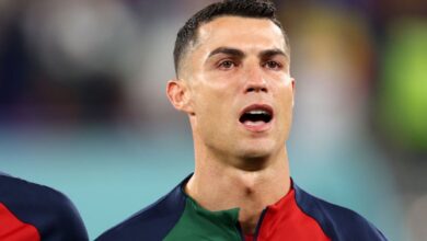 Cristiano Ronaldo llora al cantar el himno de Portugal en Mundial de Qatar 2022