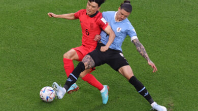 Uruguay y Corea del Sur empatan sin goles en su debut en la Copa del Mundo