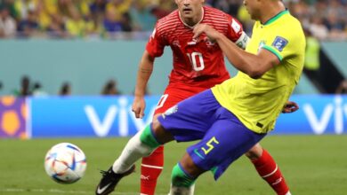 Brasil vence a Suiza 1-0 y se clasifica para los octavos de final