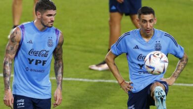 Di María y De Paul, en condiciones para jugar semifinales contra Croacia