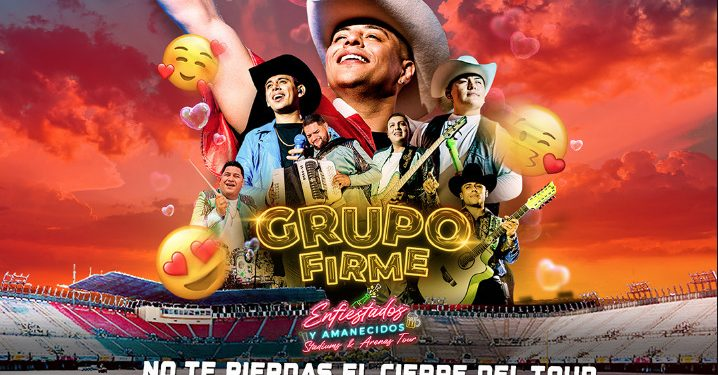 Grupo Firme anuncia concierto en el Foro Sol