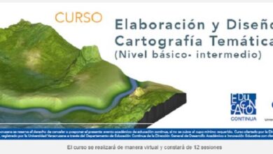 UV realizará curso Elaboración y diseño de cartografía temática SIG