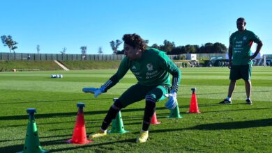 La selección mexicana hace su cuarto entrenamiento en España para Qatar 2022