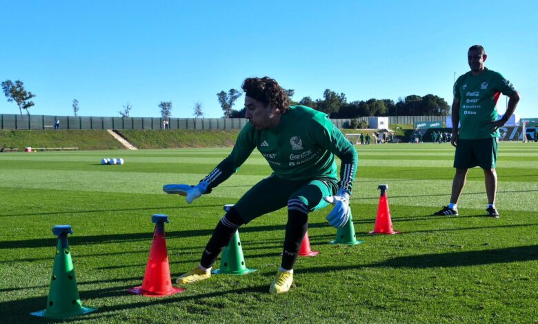 La selección mexicana hace su cuarto entrenamiento en España para Qatar 2022