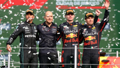 Max Verstappen gana GP de México; «Checo» termina en tercer lugar