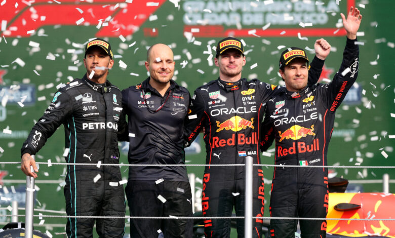 Max Verstappen gana GP de México; «Checo» termina en tercer lugar