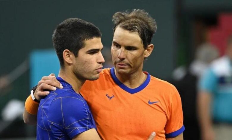 Carlos Alcaraz y Rafa Nadal en la cima del ranking de la ATP