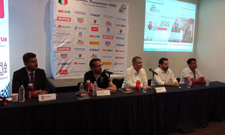 Presentan carrera Panamericana 2022  en Veracruz