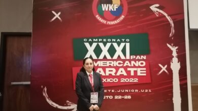 Destaca árbitra veracruzana en Panamericano de karate