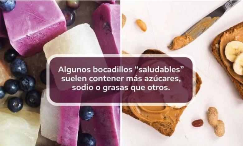 ¿Qué tan saludables son los bocadillos “saludables”?