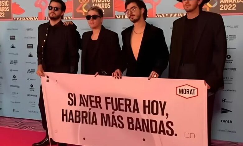 Morat ganó el premio a mejor colaboración y estrenó su nuevo álbum