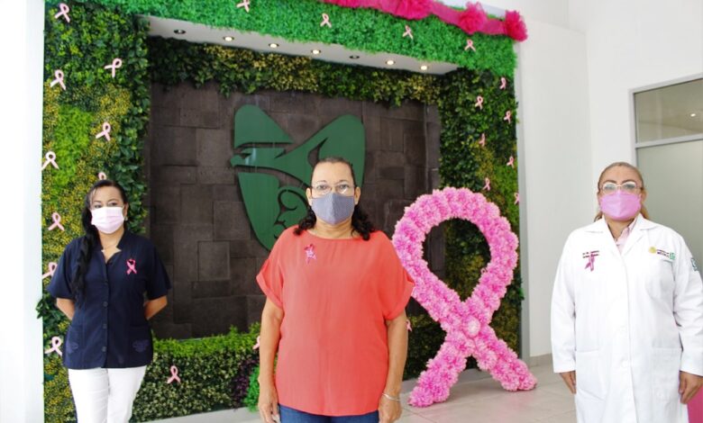 Rita venció el cáncer de mama en  el IMSS Veracruz Norte