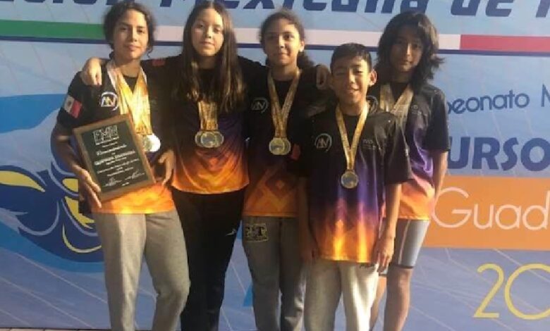 Cumple Veracruz en Nacional de Natación de curso largo