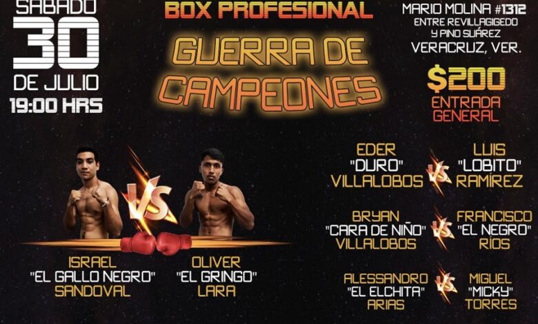 Llega segunda edición de “Guerra de Campeones»