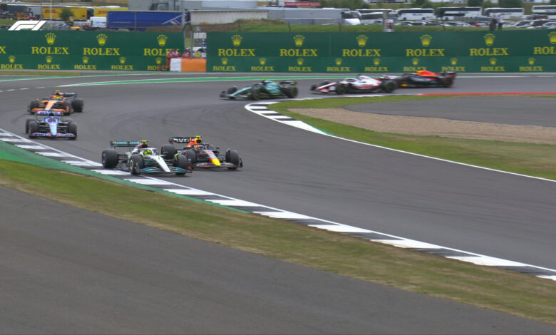 Rescata Checo heroico segundo lugar en Silverstone