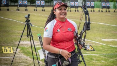 La mexicana Dafne Quintero logra bronce en arco compuesto