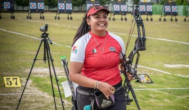 La mexicana Dafne Quintero logra bronce en arco compuesto