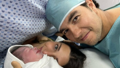 Checo Pérez y Carola dan la bienvenida a su tercer hijo