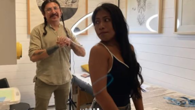 Yalitza Aparicio se tatúa por primera vez