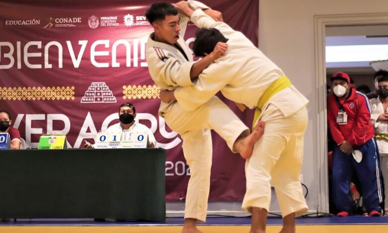 Compite Veracruz en Macro Regional de judo