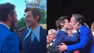 Harry Styles besó en la boca a Nick Kroll