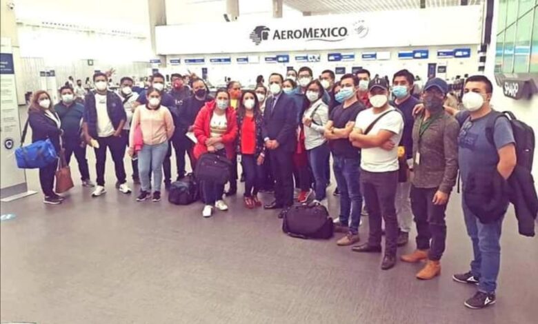 Dos enfermeros veracruzanos viajarán a Ciudad Juárez para apoyar atención de COVID-19