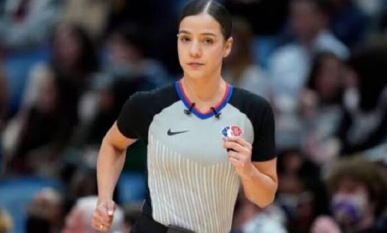 Blanca Burns es la primer árbitra mexicana de la NBA