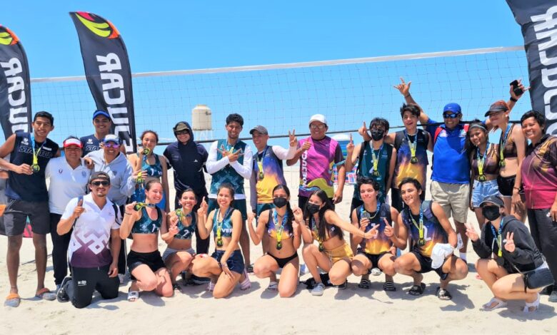 Dominio total de Veracruz en Macro Regional de voleibol playero