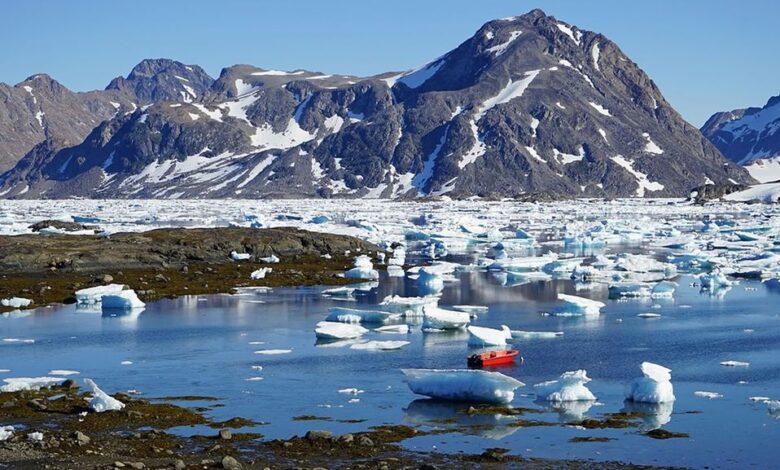 Groenlandia pierde hielo a velocidad récord