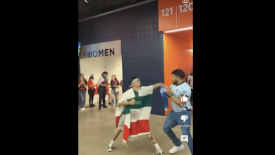 Mexicano se agarra a golpes con Salvadoreño por partido de fútbol