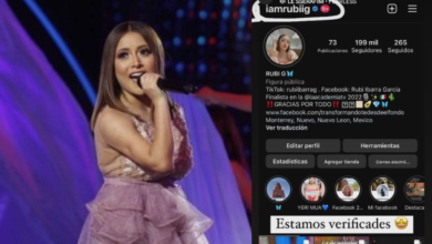 Instagram verifica cuenta de la exacadémica Rubí Ibarra 