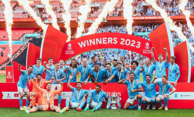 Manchester City ganó la FA Cup luego de vencer al Manchester United