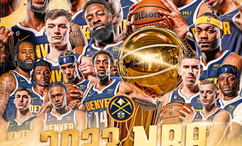 Los Denver Nuggets se proclaman ganadores de la NBA