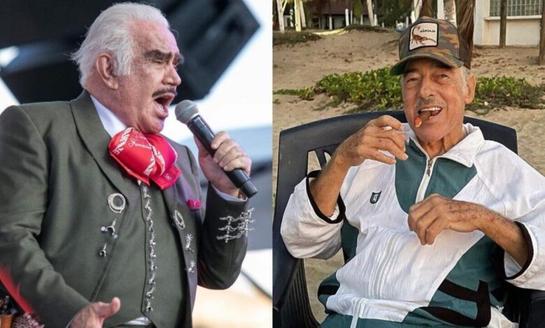 Andrés García cree que provocó la muerte de Vicente Fernández