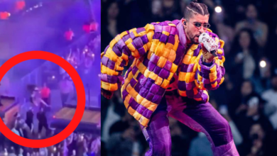 VIDEO: Fan de Bad Bunny sufre accidente al caer del escenario