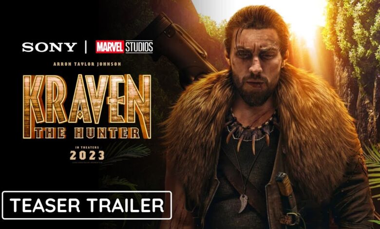 Anuncian el primer tráiler de «Kraven The Hunter»