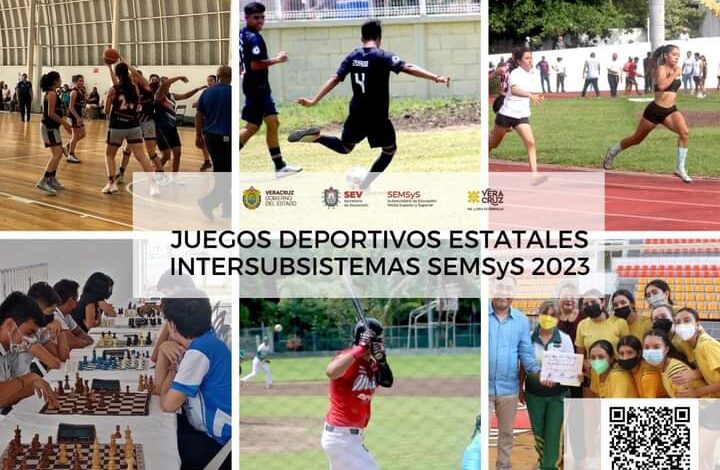 Juegos Deportivos Inter subsistemas se realizarán en junio: SEV