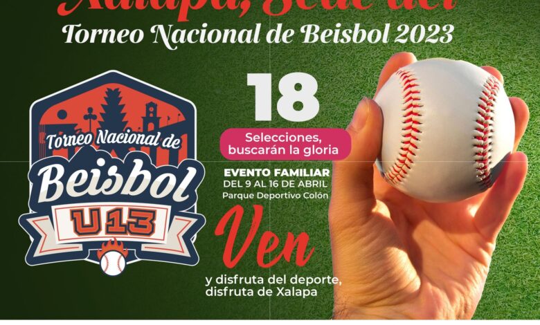 Hoy arranca Torneo Nacional de Beisbol U-13 en Xalapa