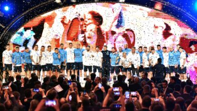 Homenaje a la Selección Argentina de fútbol por el CONMEBOL