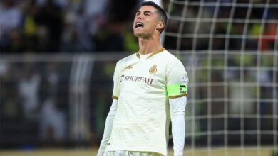 Cristiano estalla de furia tras perder el liderato de la liga con el Al-Nassr