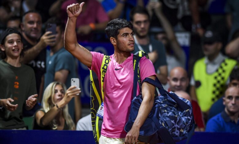 Carlos Alcaraz, segundo mejor tenista del mundo, no jugará en el «Abierto Mexicano de Tenis»