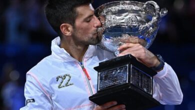 El mejor tenista mundial Novak Djokovic ganó su título 22 de Grand Slam