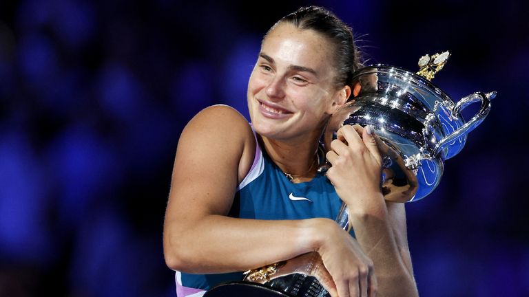 La tenista bielorrusa, Aryna Sabalenka hace historia en Australia