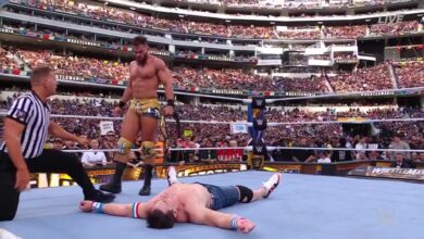 John Cena pierde ante Austin Theory en WrestleMania 39