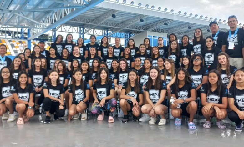 Natación veracruzana debuta en el CCCAN