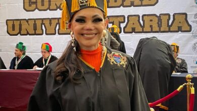 Carmen Campuzano presumió en sus redes su doctorado Honoris Causa