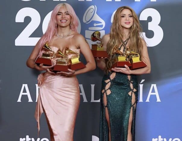 Latin Grammys 2023: Karol G, Shakira, Natalia Lafourcade y Bizarrap se coronan como los máximos ganadores de la noche