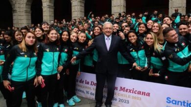 López Obrador felicita a la delegación mexicana por su cosecha histórica de medallas en Santiago 2023