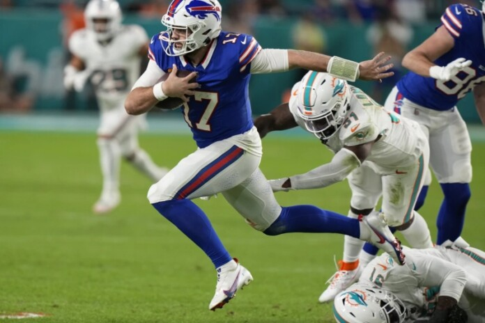 Bills 21-14 a los Dolphins y asegura el segundo puesto en la AFC