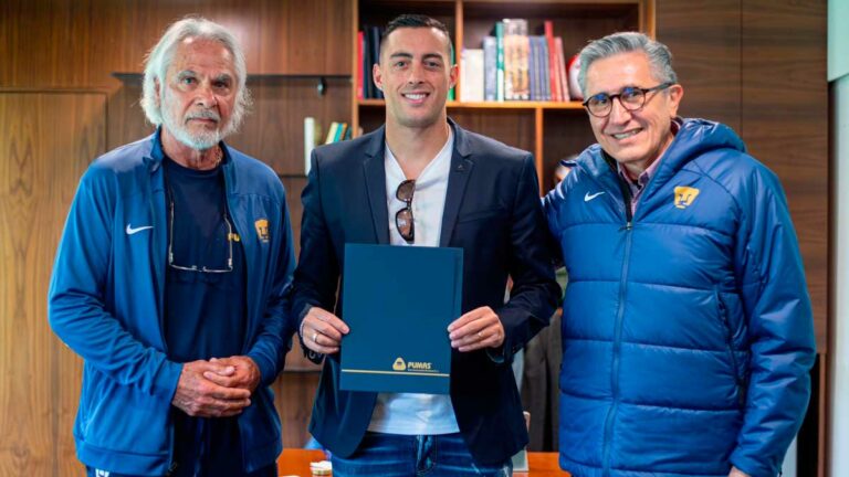 Pumas oficializa llegada de Rogelio Funes Mori